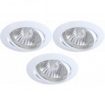 Светильник встраиваемый Arte lamp A2105PL-3WH Basic