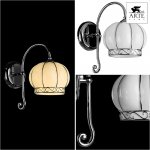 Светильник настенный Arte lamp A2106AP-1WH Venezia