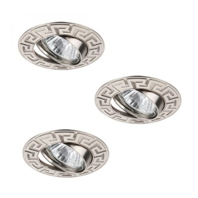 Точечный светильник Arte lamp A2108PL-3SS Eclipse (3шт) Точечный светильник Arte lamp A2108PL-3SS Eclipse (3шт)