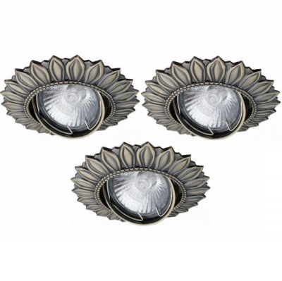 

Светильник встраиваемый Arte lamp A2110PL-3AB Eclipse, A2110PL-3AB