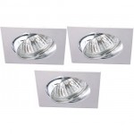 Светильник встраиваемый Arte lamp A2118PL-3CC Quadratisch (3шт)