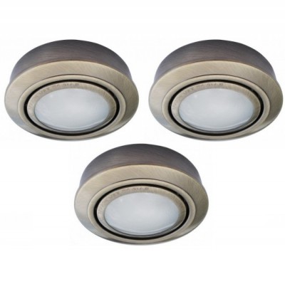 

Светильник встраиваемый Arte lamp A2123PL-3AB Topic, A2123PL-3AB