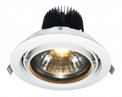 Встраиваемый спот (точечный светильник) Arte lamp A2130PL-1WH Missile