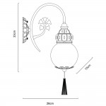 Светильник настенный Arte lamp A2146AP-1GA SULTAN