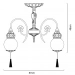 Светильник потолочный Arte lamp A2146PL-5GA SULTAN