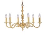 Люстра Arte Lamp A2171LM-6PB CHESTERFIELD