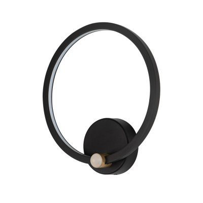 

Светильник настенный бра кольцо черное Arte lamp A2195AP-1BK, A2195AP-1BK