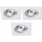 Светильник встраиваемый Arte lamp A2210PL-3WH Quadratisch