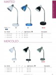 Светильник настольный Arte lamp A5049LT-1WH MERCOLED
