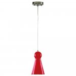 Светильник подвесной красный Arte lamp A2371SP-1CC Dangle