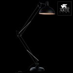 Торшер на штанге черный Arte lamp A2487PN-1BK GOLIATH