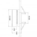 Светильник потолочный Arte lamp A2507PL-1WH VELA