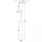 Светильник трековый Arte Lamp A2513PL-1BK черный ANDROMEDA