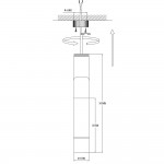 Светильник потолочный Arte lamp A2514PL-1BK ORION