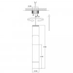 Светильник потолочный Arte lamp A2514PL-1WH ORION