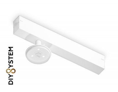 Крепеж трековый для корпуса DIY D60mm Magnetic 220V Ambrella A2544 WH белый крепеж трековый для корпуса DIY D60mm 232*60*80