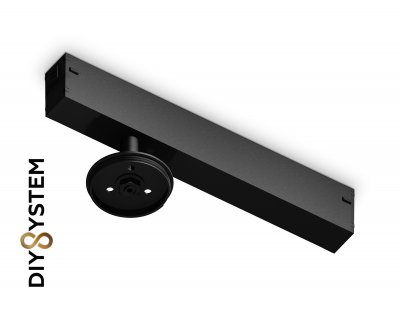 Крепеж трековый для корпуса DIY D60mm Magnetic 220V Ambrella A2545 BK черный крепеж трековый для корпуса DIY D60mm 232*60*80