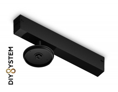 Крепеж трековый для корпуса DIY D70mm Magnetic 220V Ambrella A2548 BK черный крепеж трековый для корпуса DIY D70mm 232*70*80