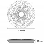Светильник потолочный Arte lamp A2660PL-1WH PIASTRA