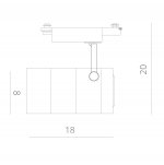 Светильник потолочный Arte lamp A2707PL-1WH CINTO