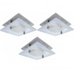 Светильник встраиваемый Arte lamp A2754PL-3SS Topic (3шт)