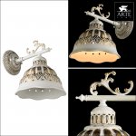 Светильник бра Arte lamp A2814AP-1WG Chiesa