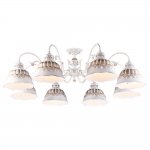 Светильник потолочный Arte lamp A2814PL-8WG CHIESA