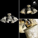 Светильник потолочный Arte lamp A2819PL-8WG BELLIS