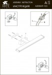 Светильник для картин Arte Lamp A2838AP-1CC STECCA