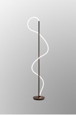 Торшер с изогнутым неоном Arte lamp A2850PN-35BK KLIMT