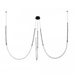 Подвесная люстра Arte Lamp A2850SP-38BK KLIMT