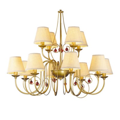 Люстра Arte Lamp A3007LM-12BZ Neapolitan