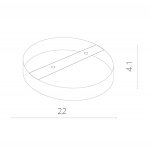 Потолочный светильник Arte lamp A3018PL-1WH Angolo