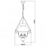 Светильник подвесной Arte lamp A3030SP-1BR Joy