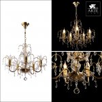 Люстра Arte lamp A3054LM-5GO SPARKLES