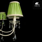 Люстра зеленая Arte lamp A3082LM-8WG VEIL
