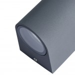 Светильник настенный для подсветки 2*GU10 Arte Lamp A3102AL-2BK COMPASS