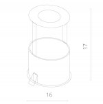 Светильник встраиваемый Arte lamp A3110PL-1WH TRACK