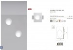 Светильник настенный Arte lamp A3113AP-1WH INVISIBLE