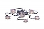Потолочная люстра Arte lamp A3114PL-5-1CC Girandola