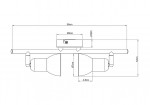 Светильник потолочный Arte lamp A3115PL-2SS FALENA