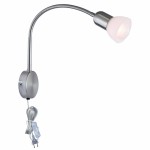 Светильник настенный Arte lamp A3116AP-1SS FALENA