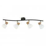 Светильник потолочный Arte lamp A3117PL-4BK FALENA