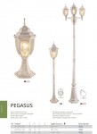 Светильник столб на 3 лампы Arte Lamp A3151PA-3WG PEGASUS