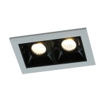 Светильник двойной встраиваемый MINI Arte lamp A3153PL-2BK GRILL