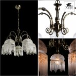 Люстра Arte Lamp A3191LM-5AB Victoriana