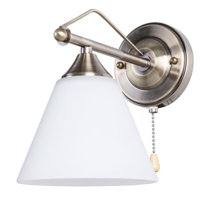 

Светильник настенный с выключателем Arte Lamp A3208AP-1AB, A3208AP-1AB
