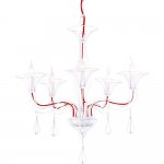 Подвесная люстра Arte lamp A3225LM-5WH Artefact