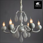 Люстра белая Arte lamp A3229LM-6WH SIGMA