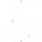 Светильник подвесной Arte lamp A3234SP-1BK CAPPELLO